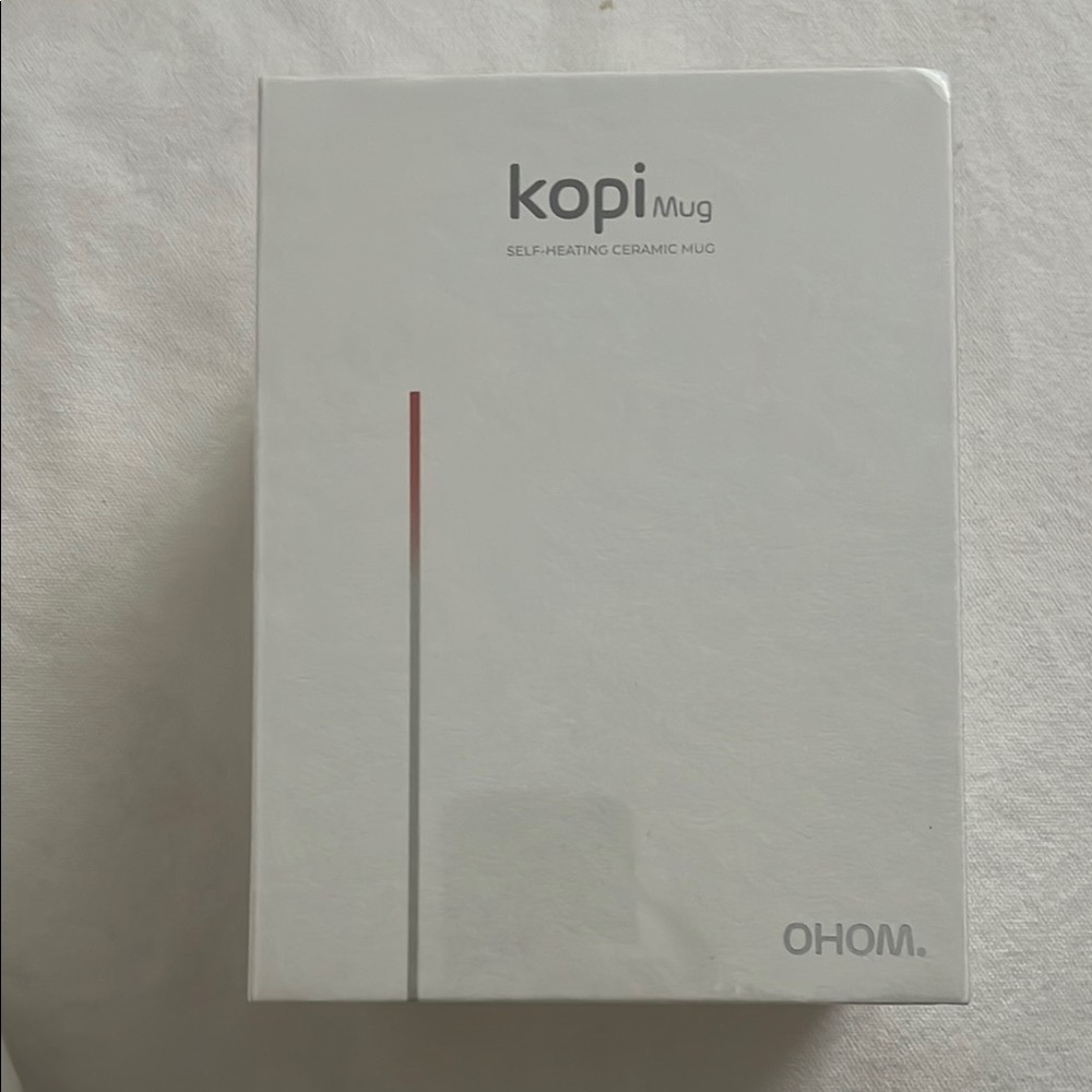 OHOM Kopi Self-Heating Ceramic Mug